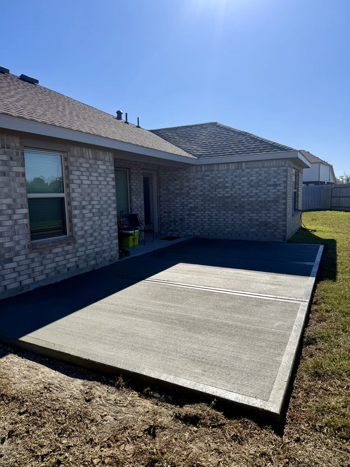 One method behind every patio by Lucky&rsquo;s Concrete in Denton